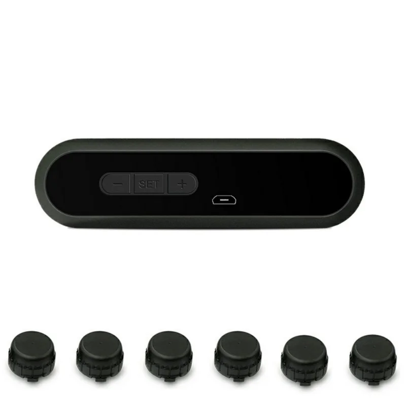 Система контроля давления в шинах с ЖК-дисплеем датчик TPMS для 6 колес автобусов