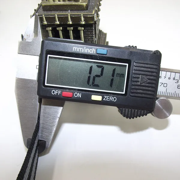 Ремешок из нержавеющей стали для наручных часов тяжелый матовый нейлоновый