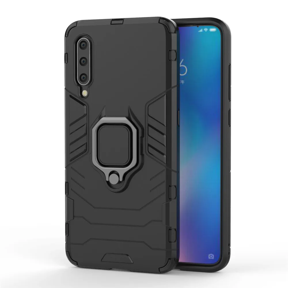 Чехол для Xiaomi Mi 9 Силиконовый ТПУ и Жесткий ПК ультра роскошный бронированный