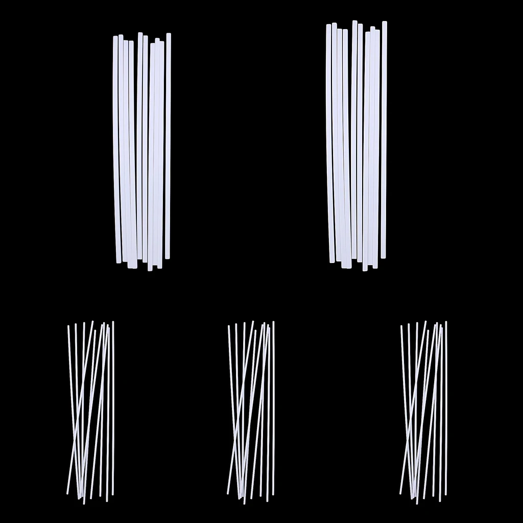 

10Pc 500mm Long ABS Square Rods Model Building Tube for Diorama Architecture