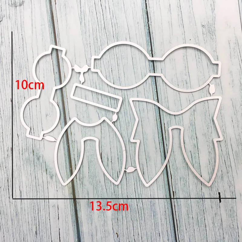 

New Design Metal Cutting Dies Cut Dies 5pc Bow Bowknot Tie Ribbon Dies Scrapbooking Paper Craft Card Album Knife Blade Punch
