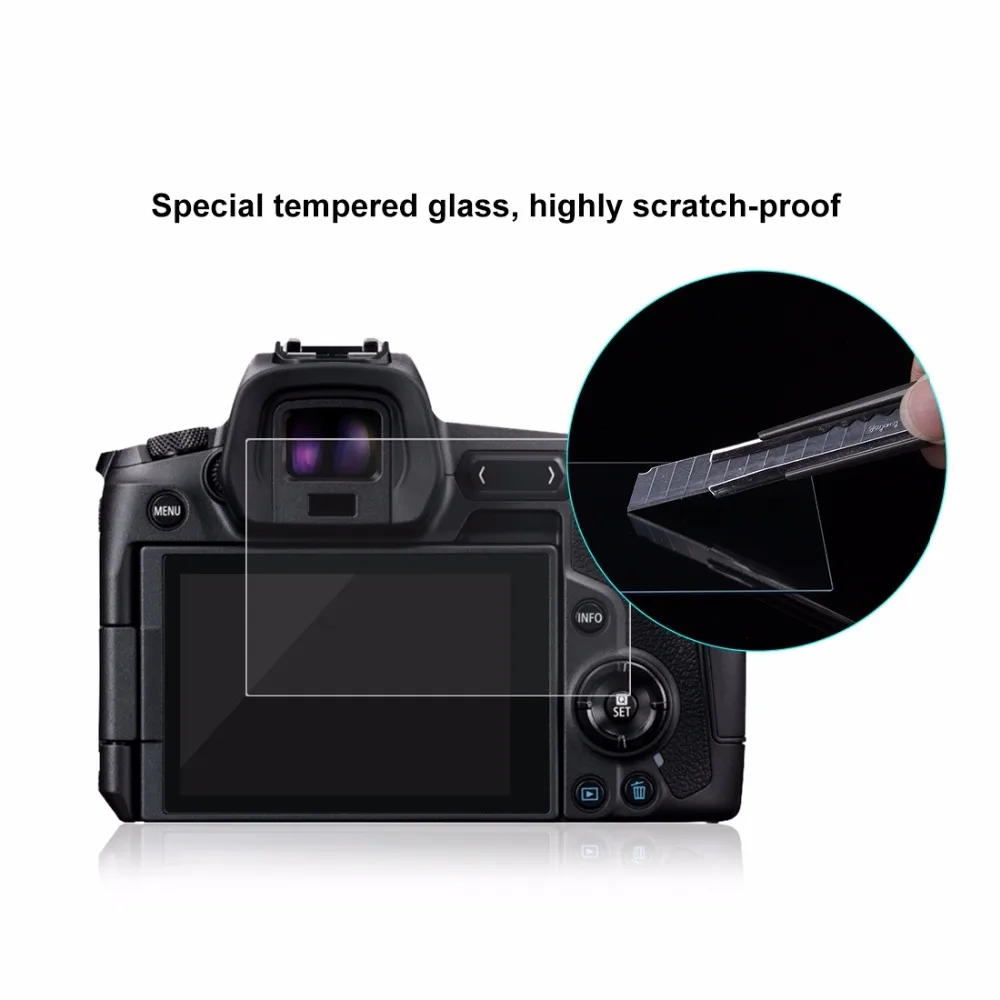 PULUZ Защитная пленка для экрана камеры Canon EOS R 2.5D 9H из закаленного стекла |