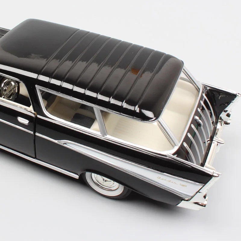 1/24 масштаб винтажный Старый Шевроле Nomad вагон автомобили 1957 Diecasts транспортные средства игрушки модели реплики для коллекционирования мальчик