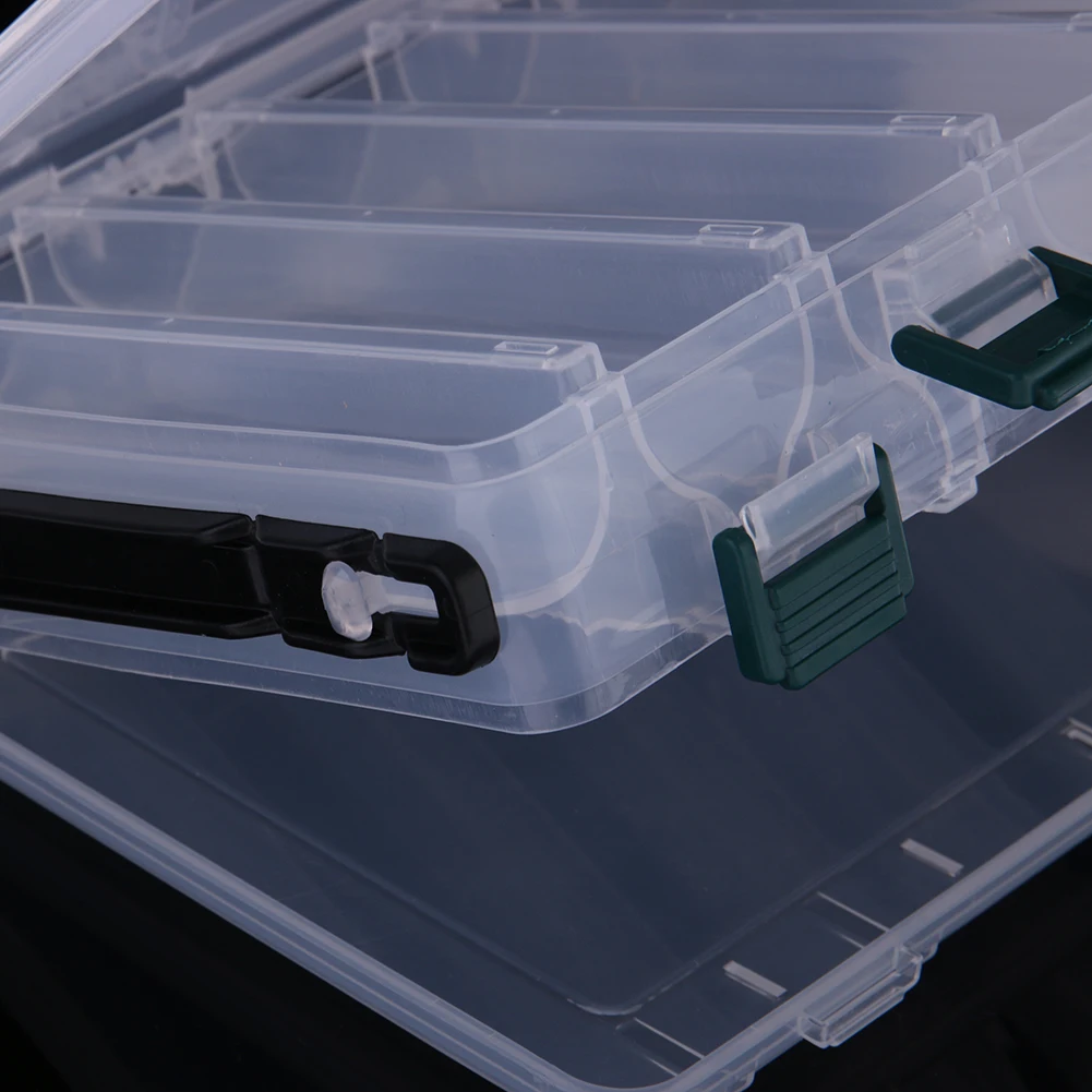 10 отсек для ловли карпа рыболовные снасти коробка прозрачный креветки приманки