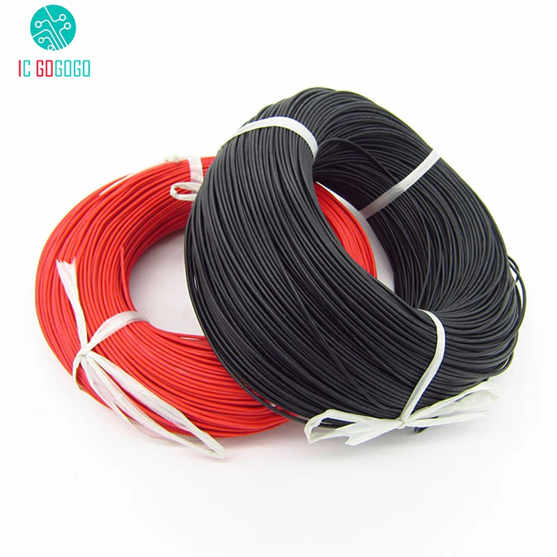 1 м 16awg силиконовый провод 3239 # стандарт США 5 квадратный 3 кВ Высокое напряжение