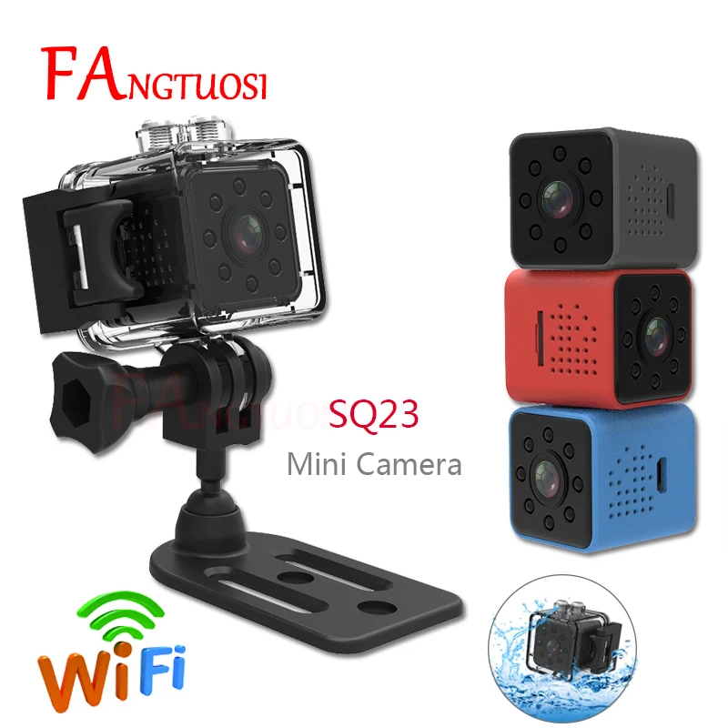 FANGTUOSI SQ23 wifi мини камера маленькая камера 1080P видео датчик ночного видения Видеокамера микро камера s DVR регистратор движения видеокамера