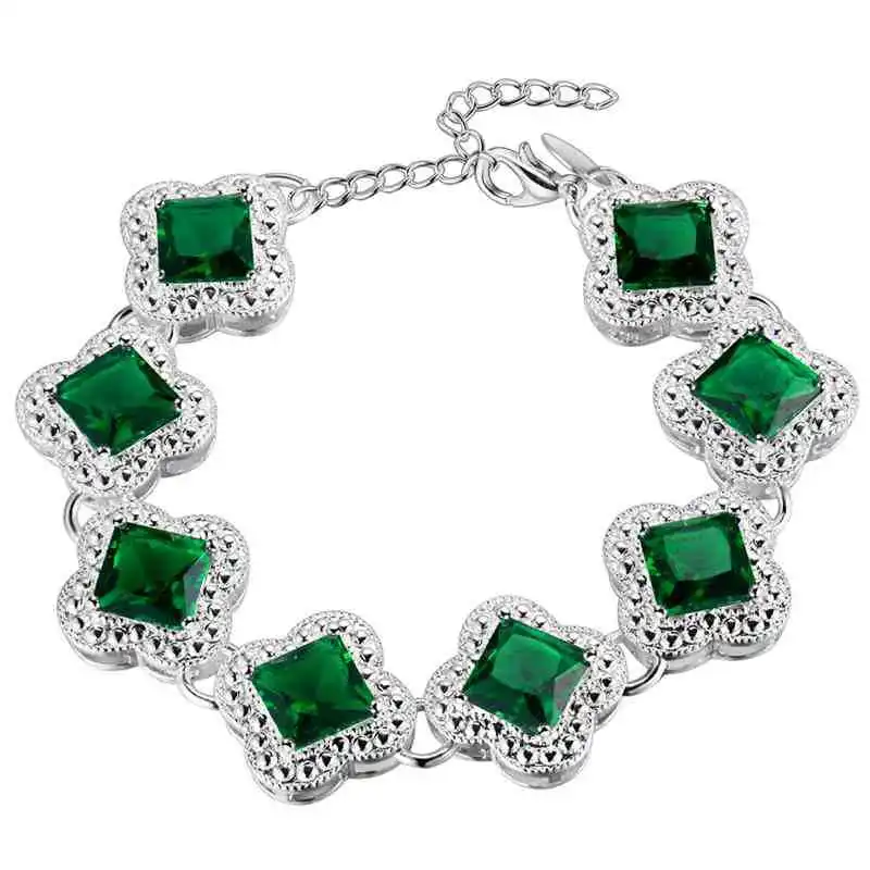 Толстые ювелирные изделия взрывобезопасный клевер драгоценный камень бринко