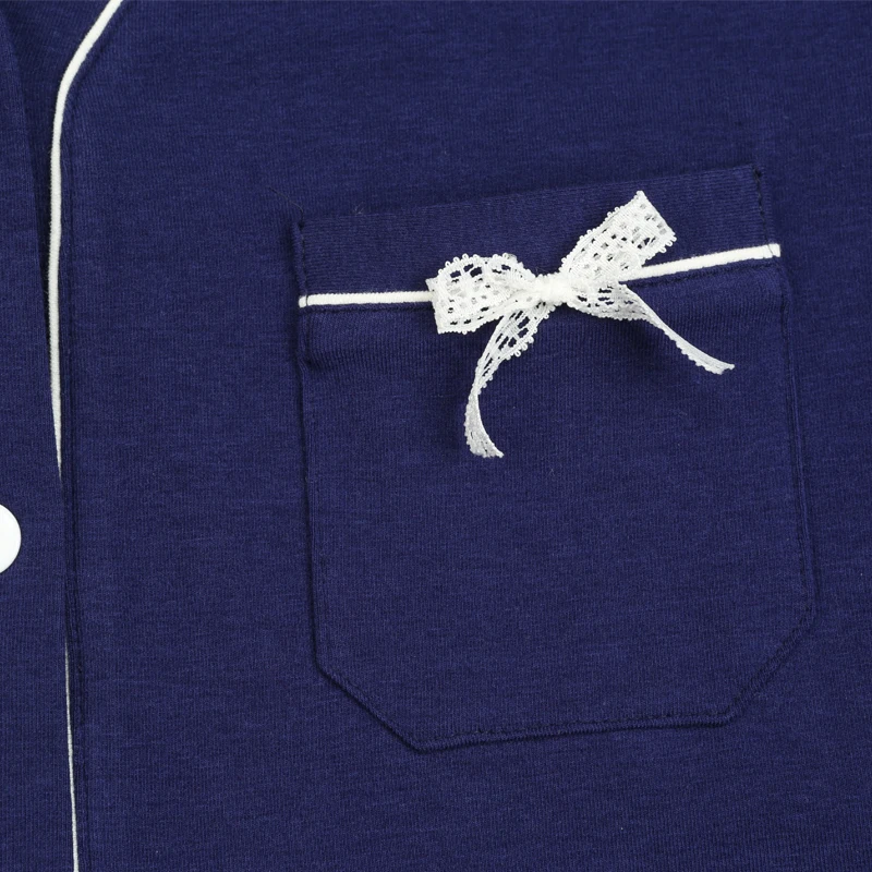 Красота Ночное платье с длинными рукавами рубашка Виктория Розовый V шеи