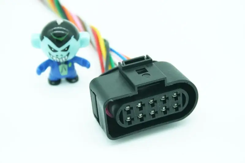 

Car Headlamp assembly wiring harness plug and socket For Volkswagen Polo SAGITAR with wire