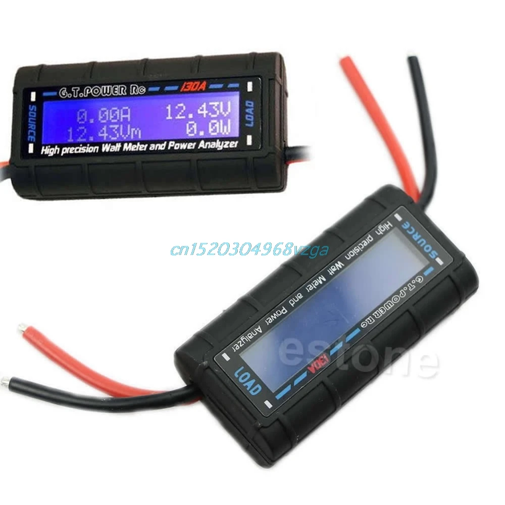 Ватт метр и анализатор мощности высокой точности LCD 60V GT Power G.T. RC 130A # H028 #|rc 130a|power