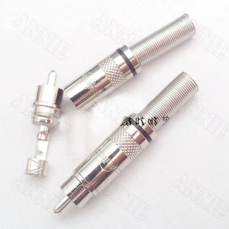 10 шт./лот RCA разъем для Neutrik YS воблер микрофон AV Jack Lotus Plug