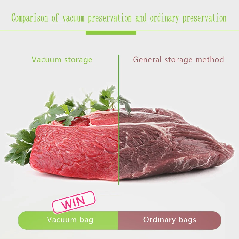 PRETTYSEAL мешки для морозильников толщиной 15*15 м текстурированные вакуумные пакеты для запечатывающего устройства BPA бесплатно& FDA утвержденный набор кошельков utensilio de cozinha