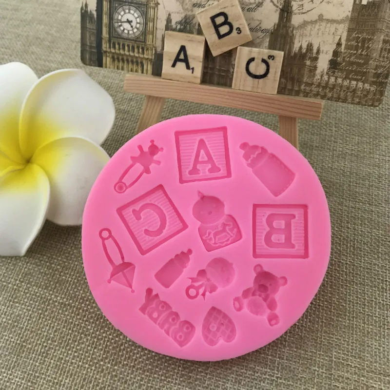 Sugarcraft детские игрушки из мультфильма помадка кекс украшения формы торт