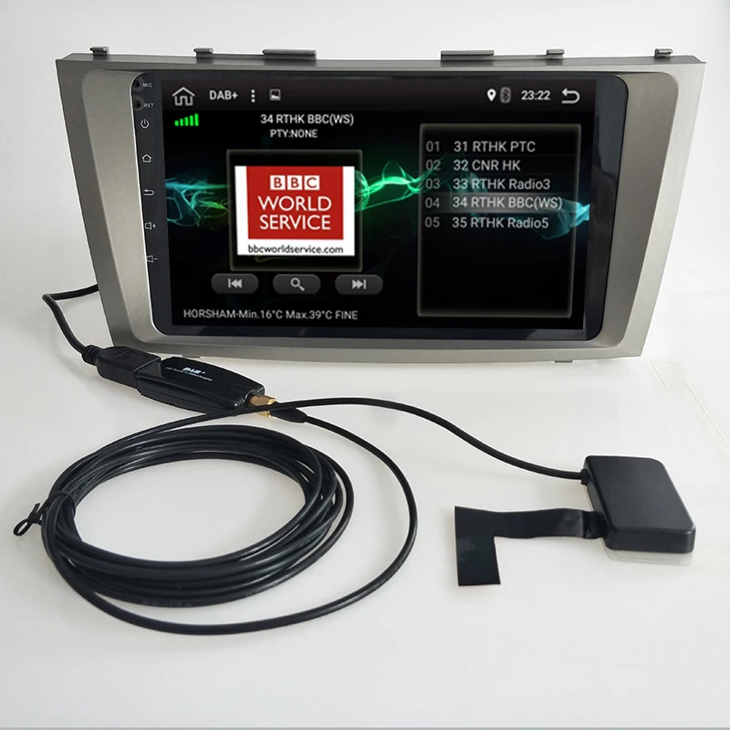 Европа Универсальный USB DAB + цифровой аудио вещания радио приемник коробка с