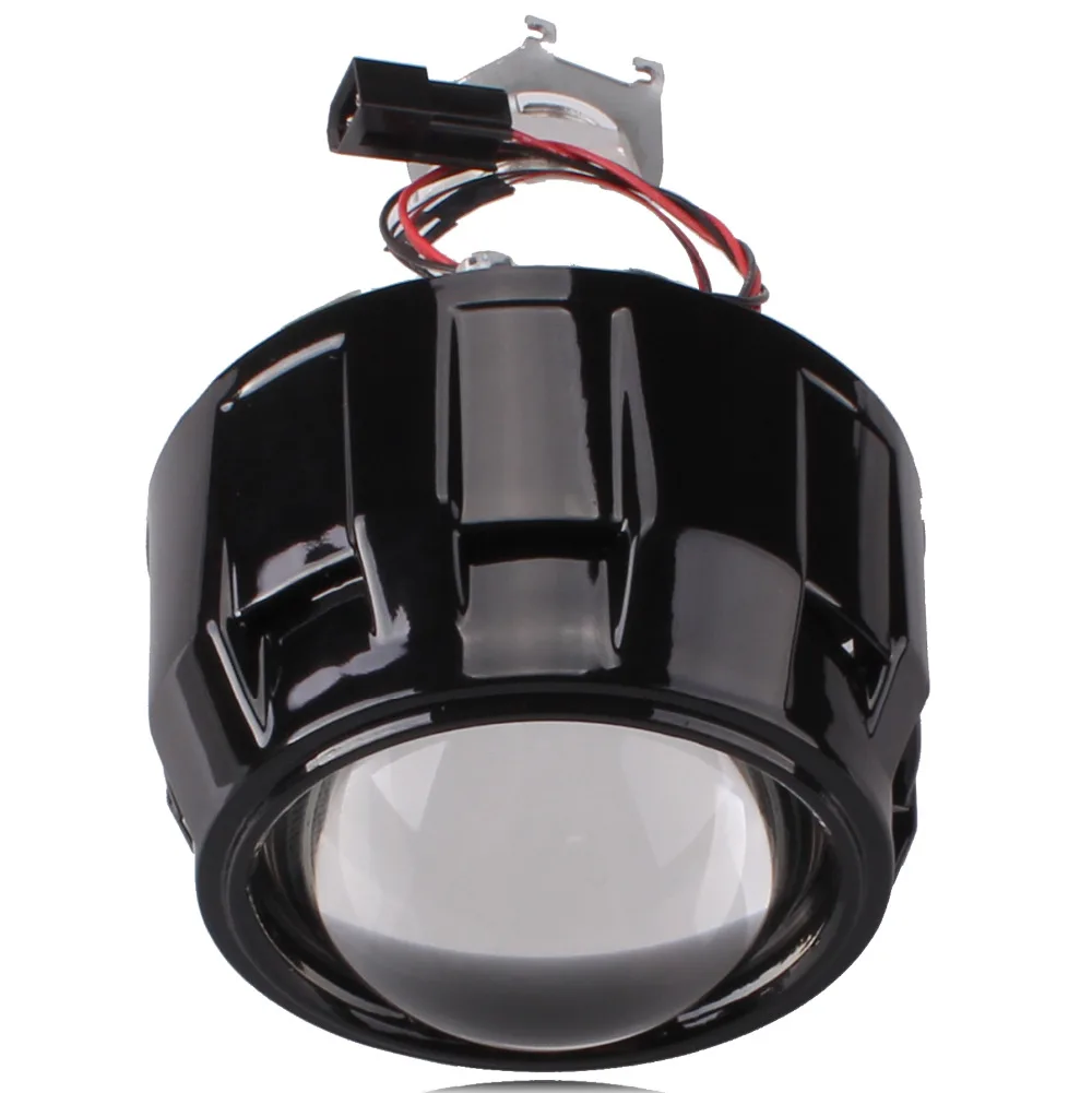 2 шт. 5 &quotRHD/LHD Автомобильный двигатель для HID проектора Halo объектив угол глаз фары