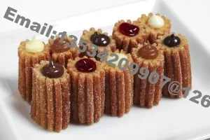 Бесплатная доставка Нержавеющая сталь руководство 2.3L Spainish Churros Nutella наполнитель