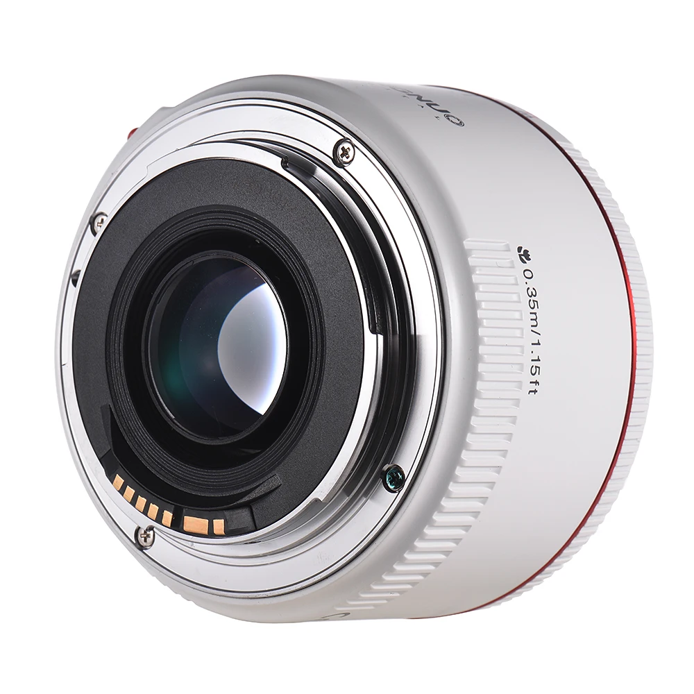 Объектив для камеры Canon EOS 70D 600D 5D2 5D3 DSLR объектив 50 мм F1.8 II 0 35 М|Объективы