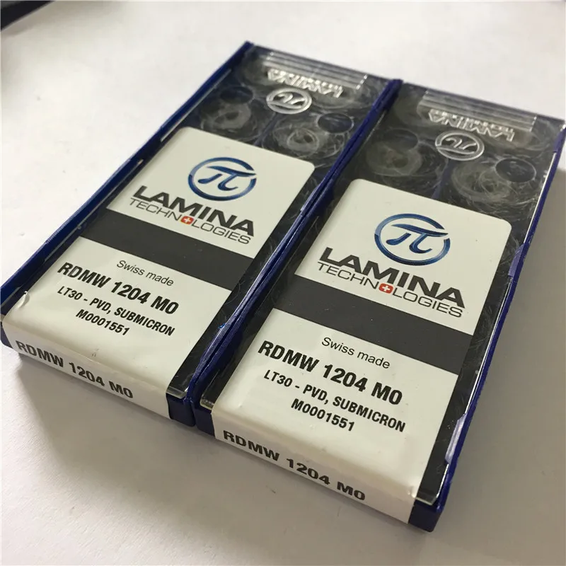 

RDMW1204MO LT30 100% Original LAMINA carbide insert with the best quality 10pcs/lot free shipping