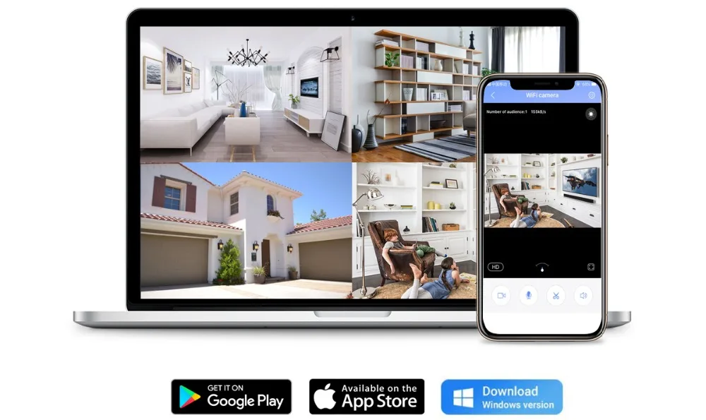 Besder PTZ 5X оптический зум Мини Открытый 1080P Wifi скорость купольная камера IP66 водонепроницаемый двухстороннее аудио 50 м ночное видение беспроводной P2P