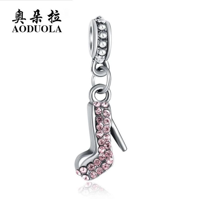 10 шт./партия Красивые Стразы с финифтью принцесса на высоком каблуке Shooes Шарм для