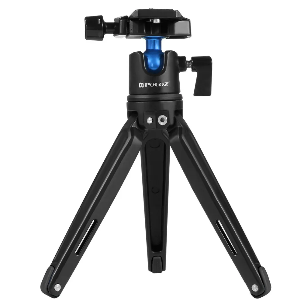 PULUZ Pocket Mini Tripod Desktop Camera/Video With 360 degree Ball Head Holder Mount Macro Monopod for Canon Nikon Sony | Электроника
