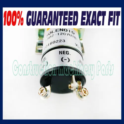 Соленоид стопорный под дерево 1502 24C7U1B1S1A 24 В|solenoid value|solenoid typesstop solenoid for yanmar |