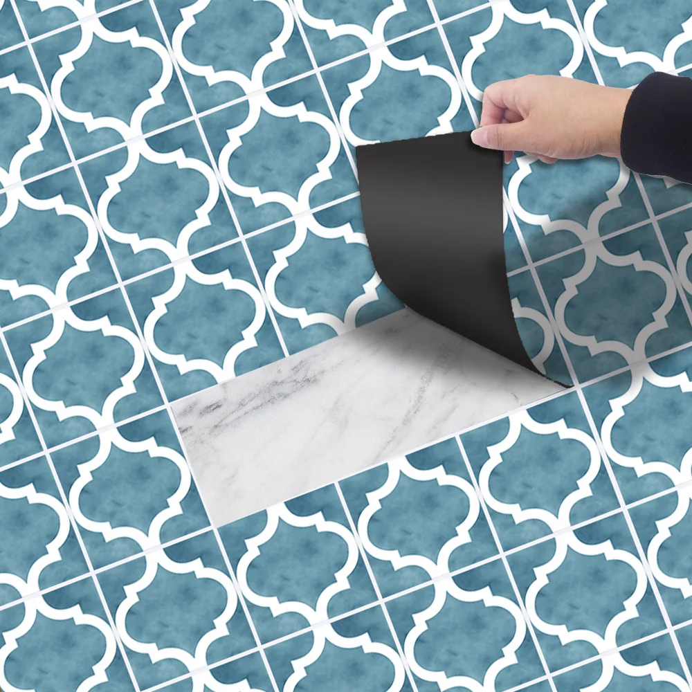 

1 Roll Self Adhesive Tile floor Wall Decal Sticker DIY Wall Brick Pattern Self-adhesive Kitchen Bathroom Decor Vinyl Wallpaper