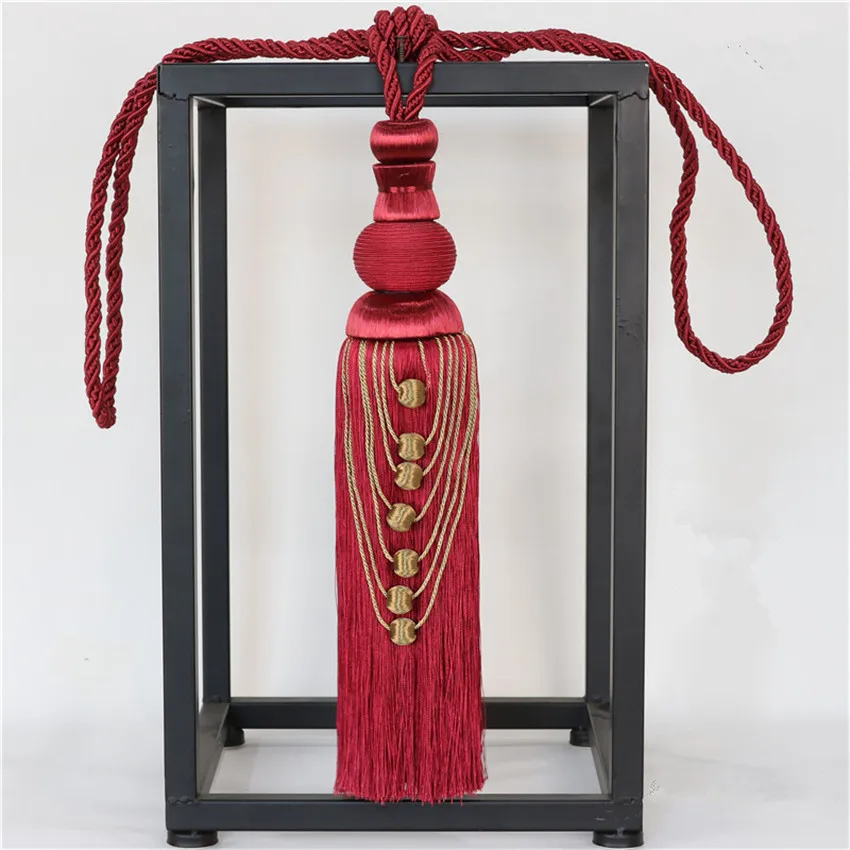 XWL 2 шт./пара занавески держатель для штор подвесные веревки Аксессуары кисточки