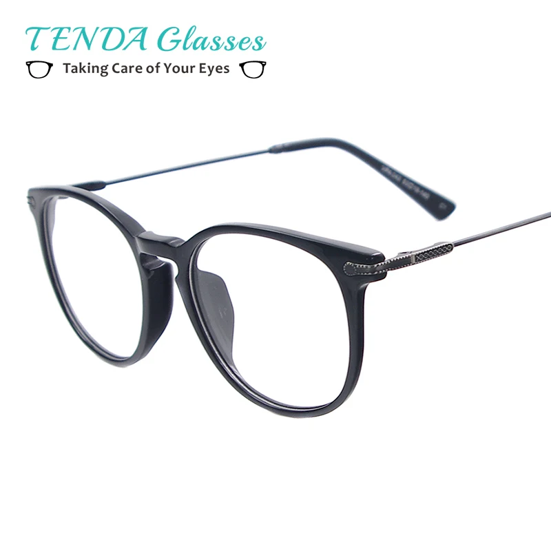 Мужские ацетатные классические Средний полный обод очки оправа винтажные