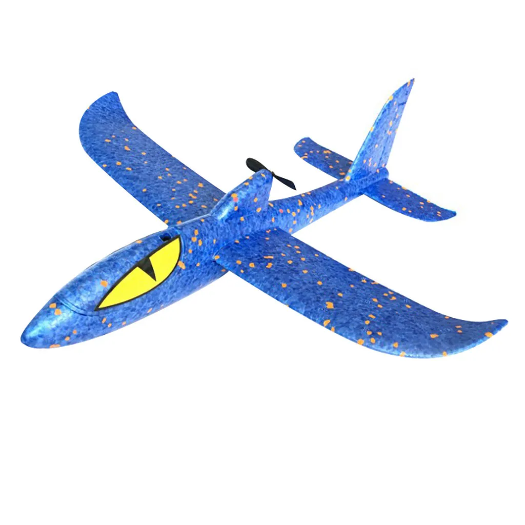 DIY самолет игрушка пена модель самолета ручной бросок для детей бросание планер
