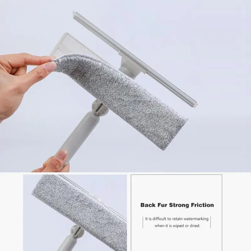 New Telescopic High-rise Cleaning Glass Sponge Mop Multi Cleaner Brush Washing Windows Dust Brush Easy Clean the Windows