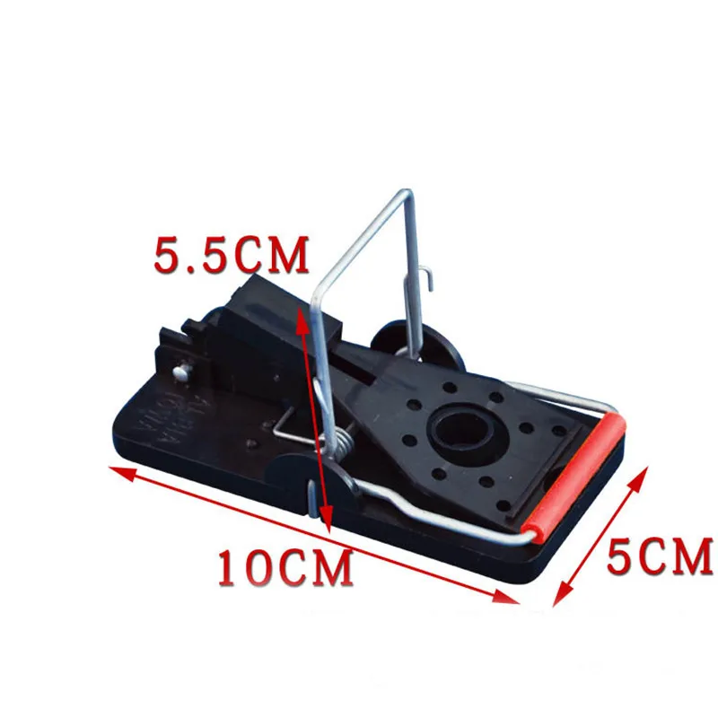Ловушка для мыши многоразовая черная ловушка борьбы с вредителями ловли