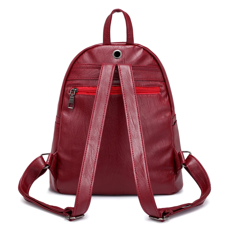 Мода 2018 женский рюкзак из искусственной кожи школьные сумки для девочек