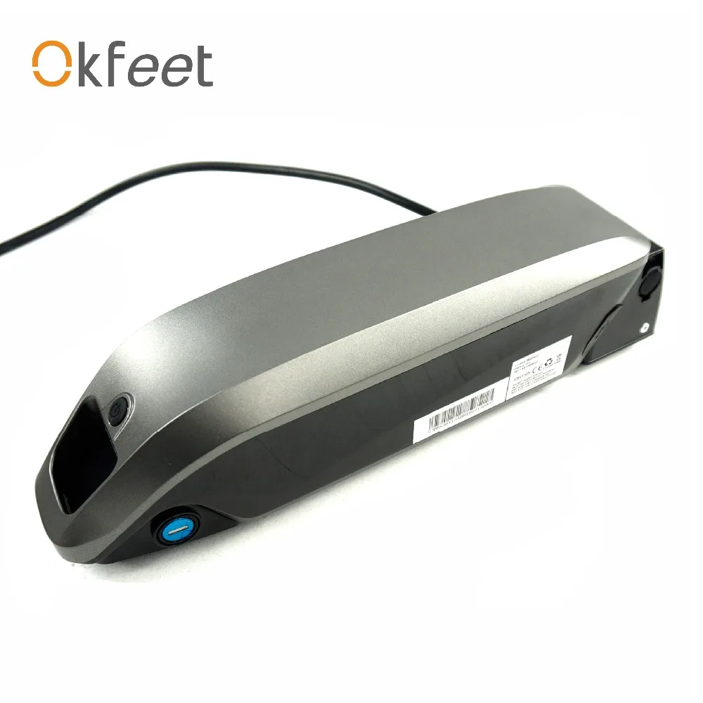 Мощный электровелосипед okfeet 36V li ion Bateria eBike Cycling Lithium с зарядным устройством 2A Ebike