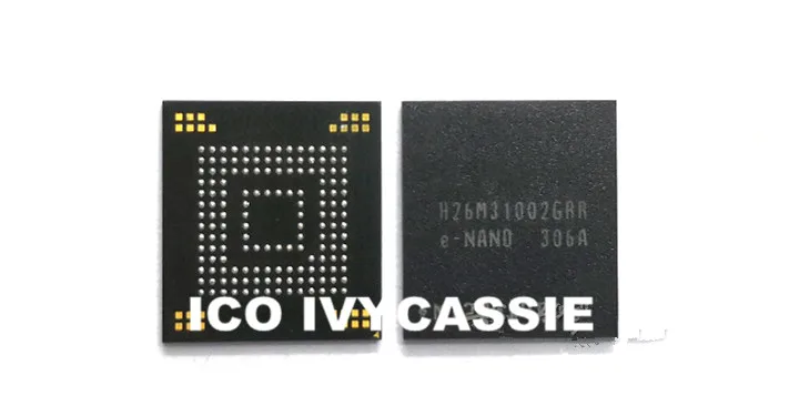 H26M31002GRR eMMC 4 Гб ИС флэш памяти NAND чип BGA153 используется 100% Протестировано