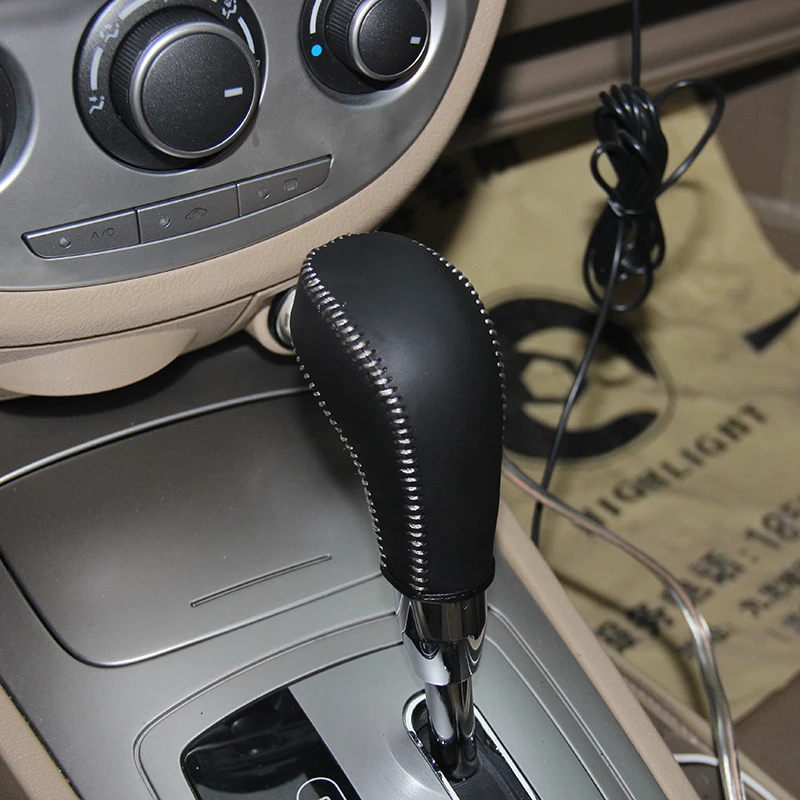 Чехлы LS AUTO из натуральной кожи nappa с ручкой переключения передач для Buick Excelle A