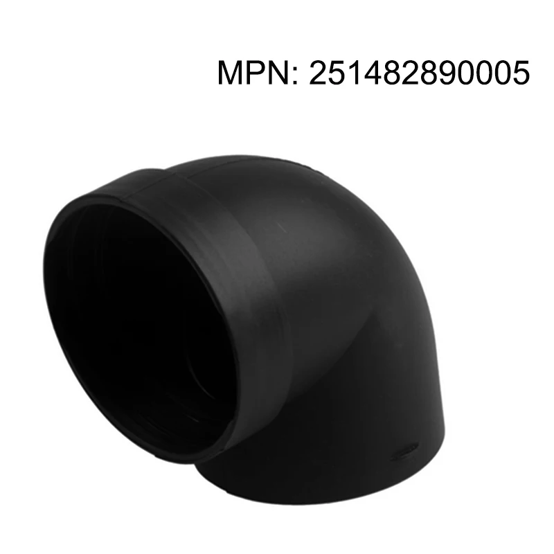

JEAZEA 251482890005 76mm Air Ducting Pipe Elbow Outlet Connector Fit For Eberspaecher Webasto Heater