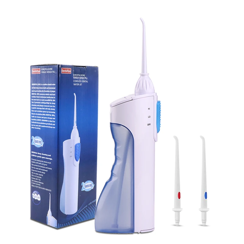

Cordless Oral Irrigator Portable Dental Water Flosser Dental Water Jet Flosser for Braces Teeth Whitening Powerful Teeth Cleaner