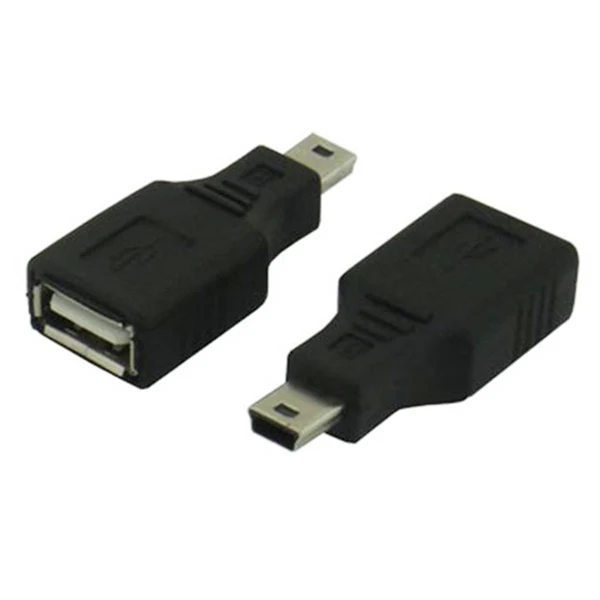 USB A (female) - miniUSB (male) конверсионный адаптер USBAB M5AN Прямая поставка | Обустройство