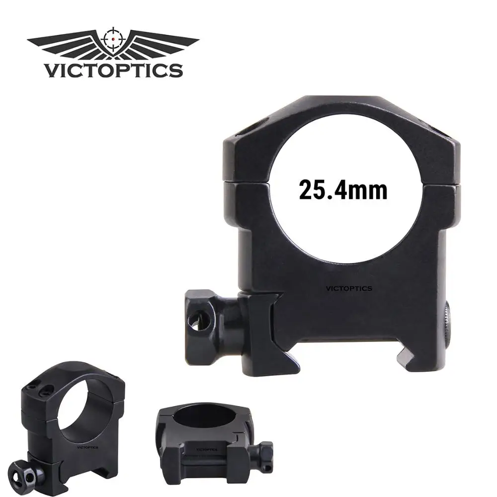 Тактический прицел Victoptics 25 4 мм 1 дюйм средний профиль 26 в высоту кольца крепления