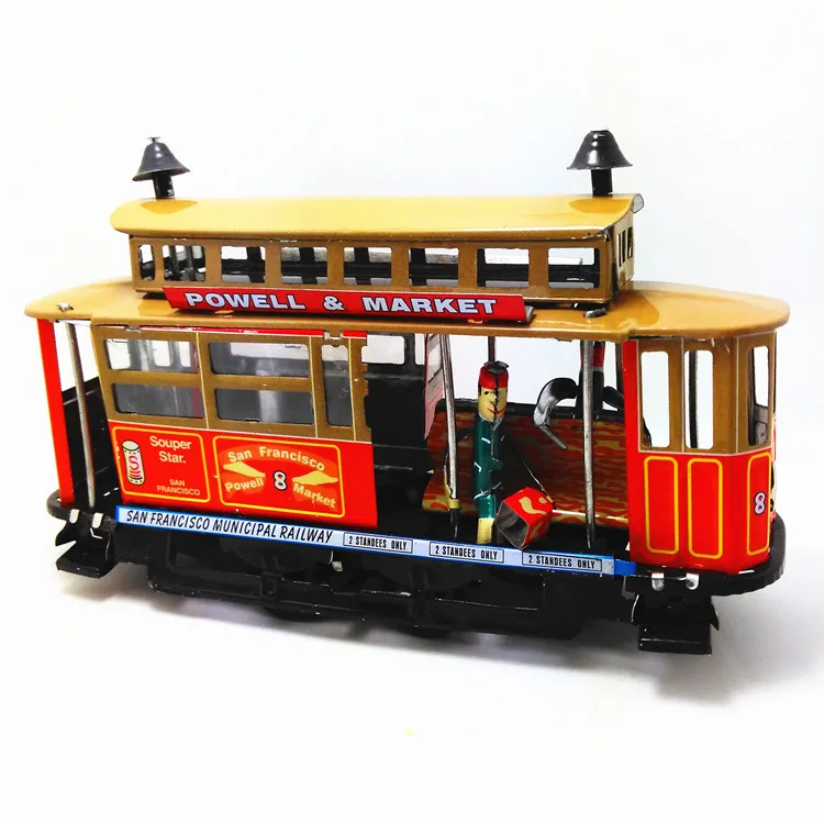 Оловянная игрушка в античном стиле заводные игрушки роботы железные