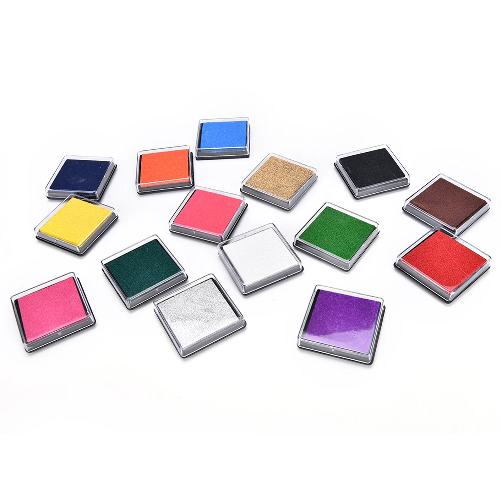 1 шт. Милая чернильная Подушка крафт на масляной основе сделай сам чернильные