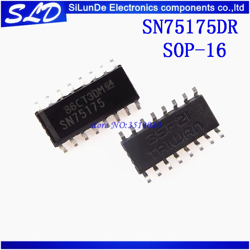 

Free Shipping 20pcs/lot SN75175DR SN75175D SN75175 SOP16 new and original In Stock