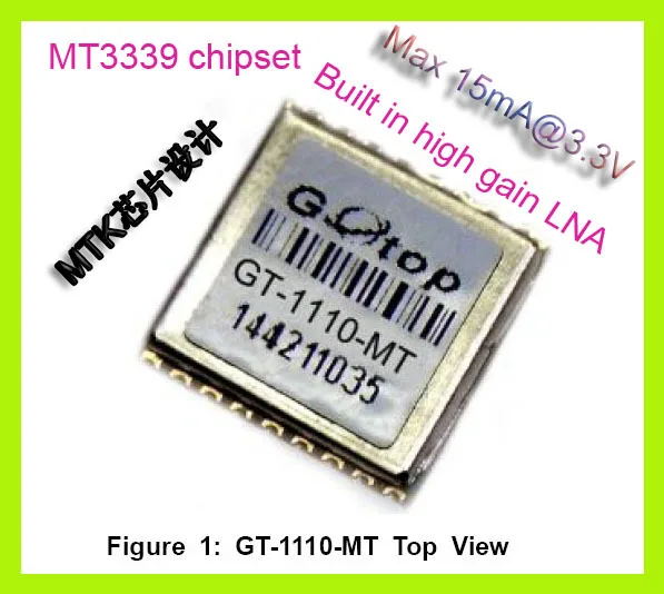 JINYUSHI для модуля GPS Gotop 10.1*9.7MM GT-1110-MT версия Flash-чипа для мобильных телефонов и портативных устройств.