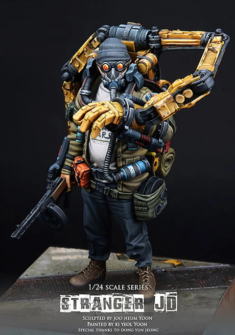 

1:24 Resin Figure Model Sci-fi Mechanical Theme Alien R98