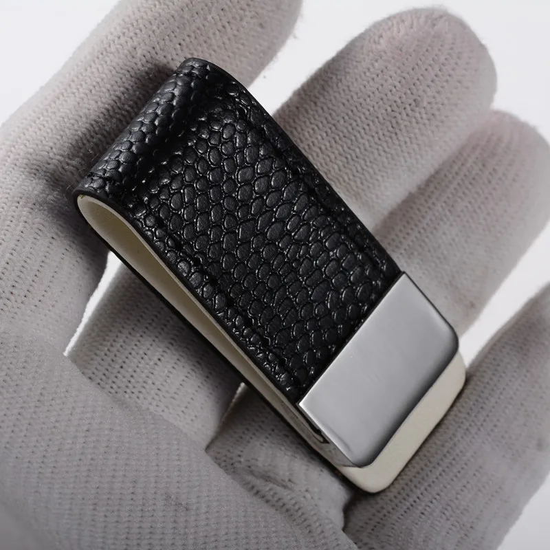 100 штук Портативный кожаный держатель для денег кошелек Карманный Держатель