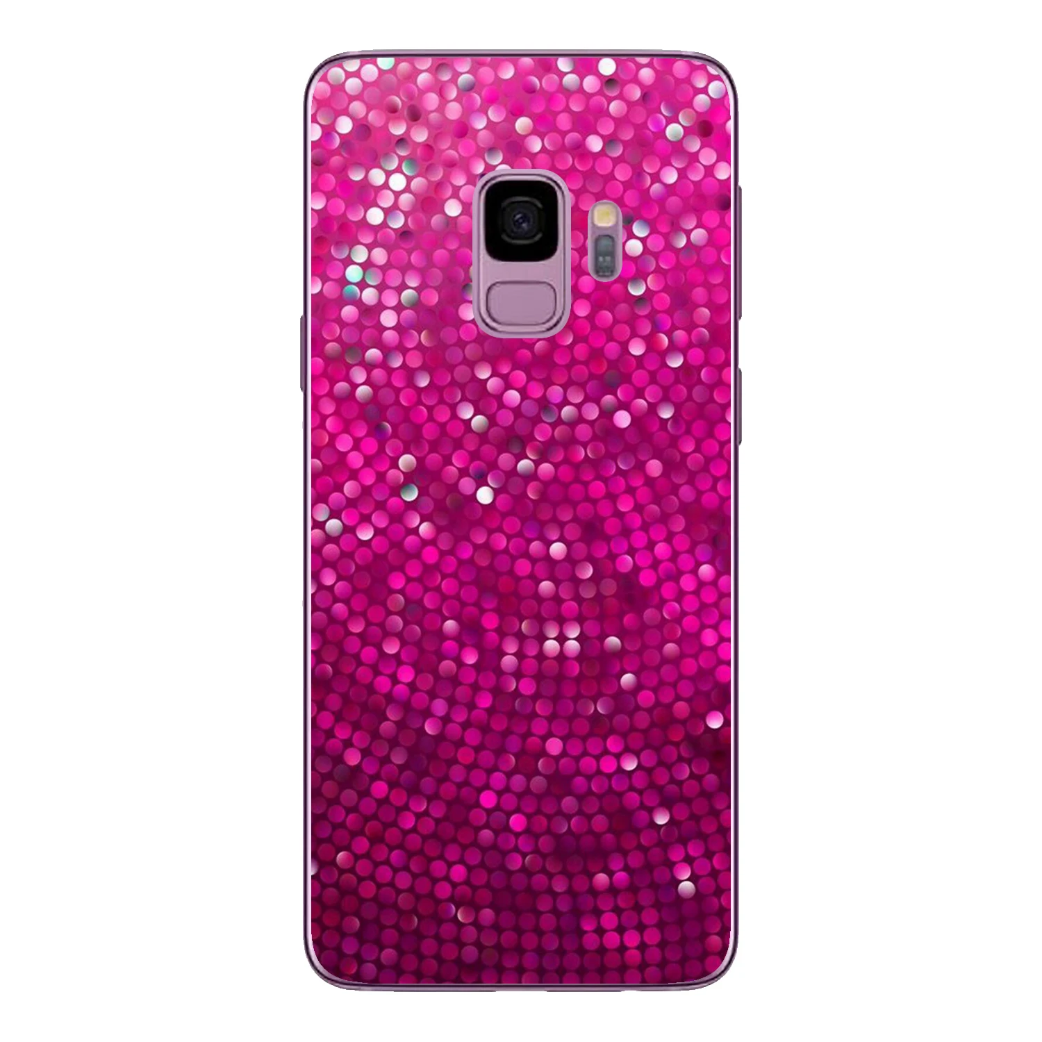 For Samsung Galaxy S9 Case Cover 5.8&quot Soft TPU Silicone Popular Cute Happy Color Fish Scale Flower Pattern Painted Phone |
