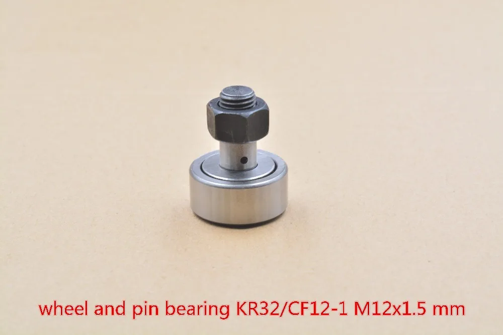 

KR32 KRV32 CF12-1 M12x1.5mm cam follower needle bearing wheel and pin 1pcs