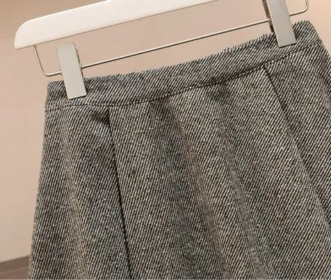 Женские вязаные комплекты размера плюс 4XL однотонные свободные свитера с