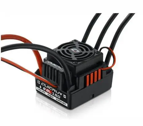 Hobbywing QuicRun 150A водонепроницаемый бесщеточный ESC контроллер скорости WP 8BL150 для 1/8 RC